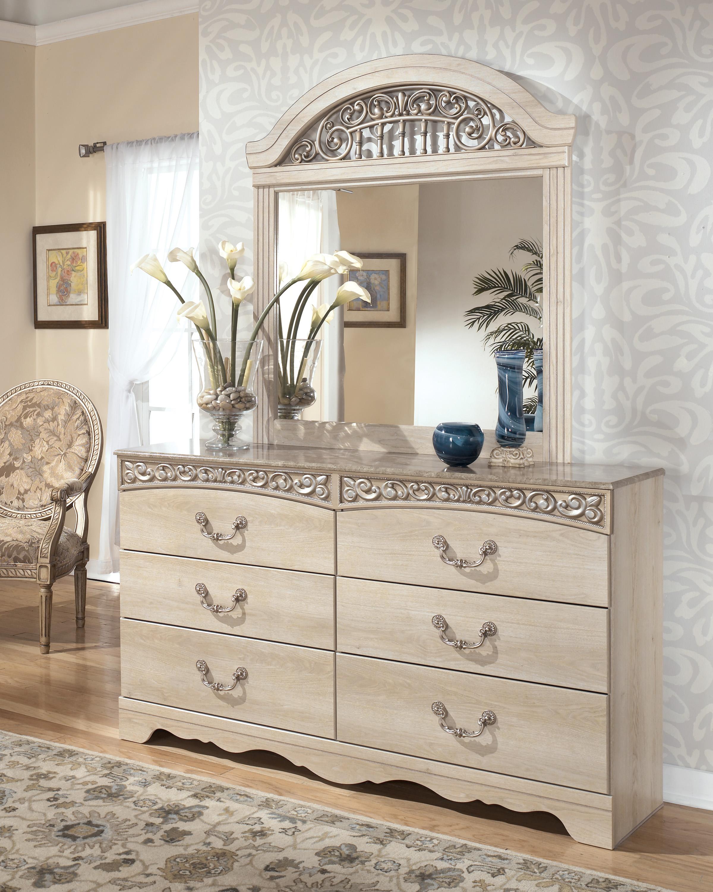 Signature Design by Ashley Catalina Dresser with Mirror Northeast